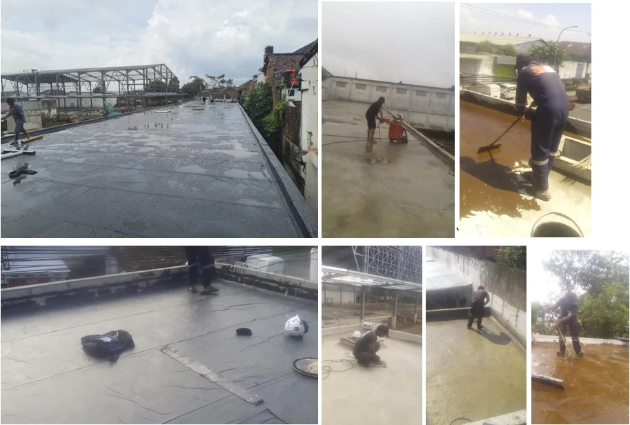 Waterproofing @Gedung J&T Tasikmalaya